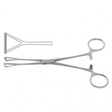 Duval Intestinal and Tissue Grasping Forceps Wide Jaw Stainless Steel, 20.5 cm - 8"
